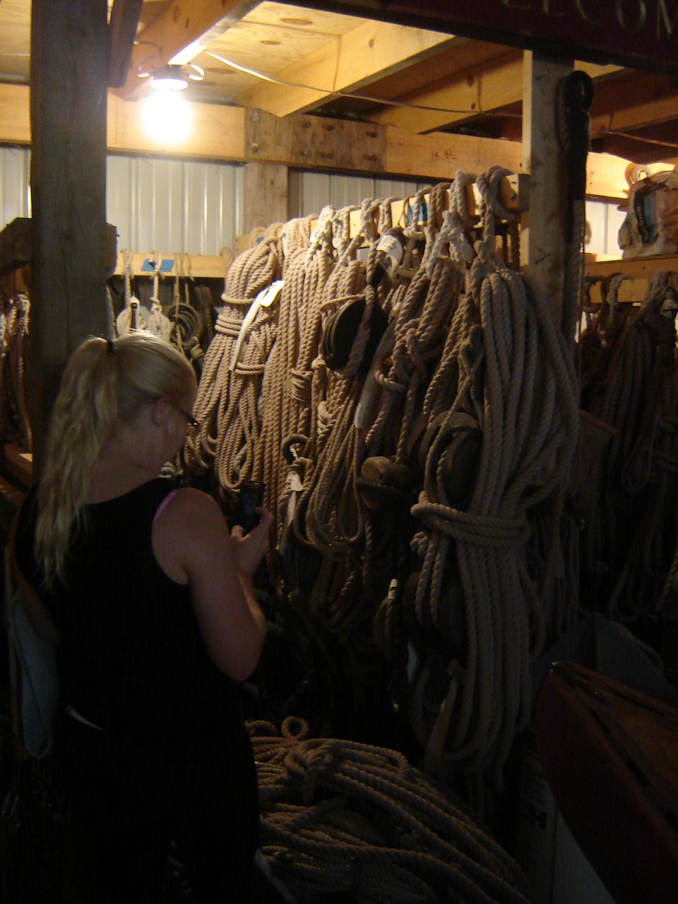 Inspection of the Maritime Heritage Alliance Boatbuilding Workshops